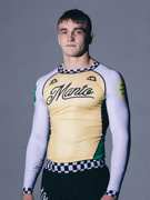 MANTO rashguard CROSS - yellow